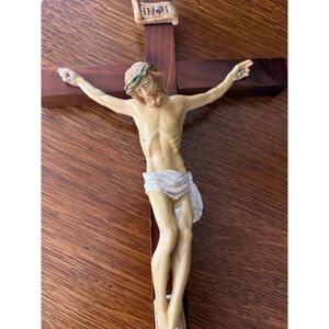Vintage Italitan Wall Crucifix